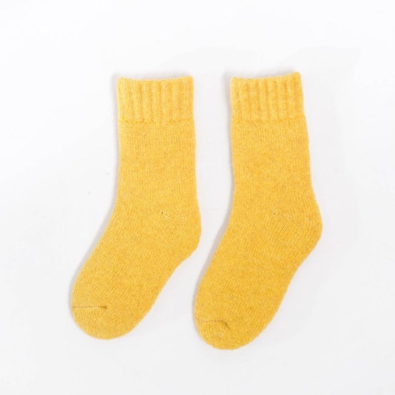 Thick Thermal 1-8 Years warm crew children winter socks 8 Pairs Unisex